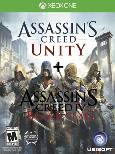 Assassin's Creed Unity + Black Flag - Xbox One (Digital Code) cd key