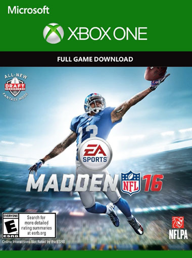 Madden NFL 16 - Xbox One (Digital Code) [USA] cd key