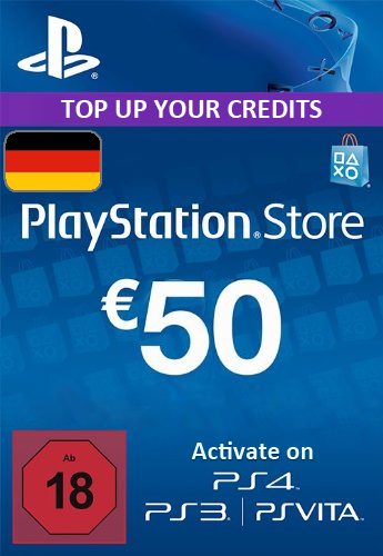 Playstation Network (PSN) Card €50 Euro (Germany) cd key