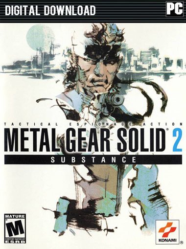 METAL GEAR SOLID 2 SUBSTANCE cd key