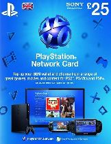 Buy Playstation Network (PSN) Card £25 GBP Game Download