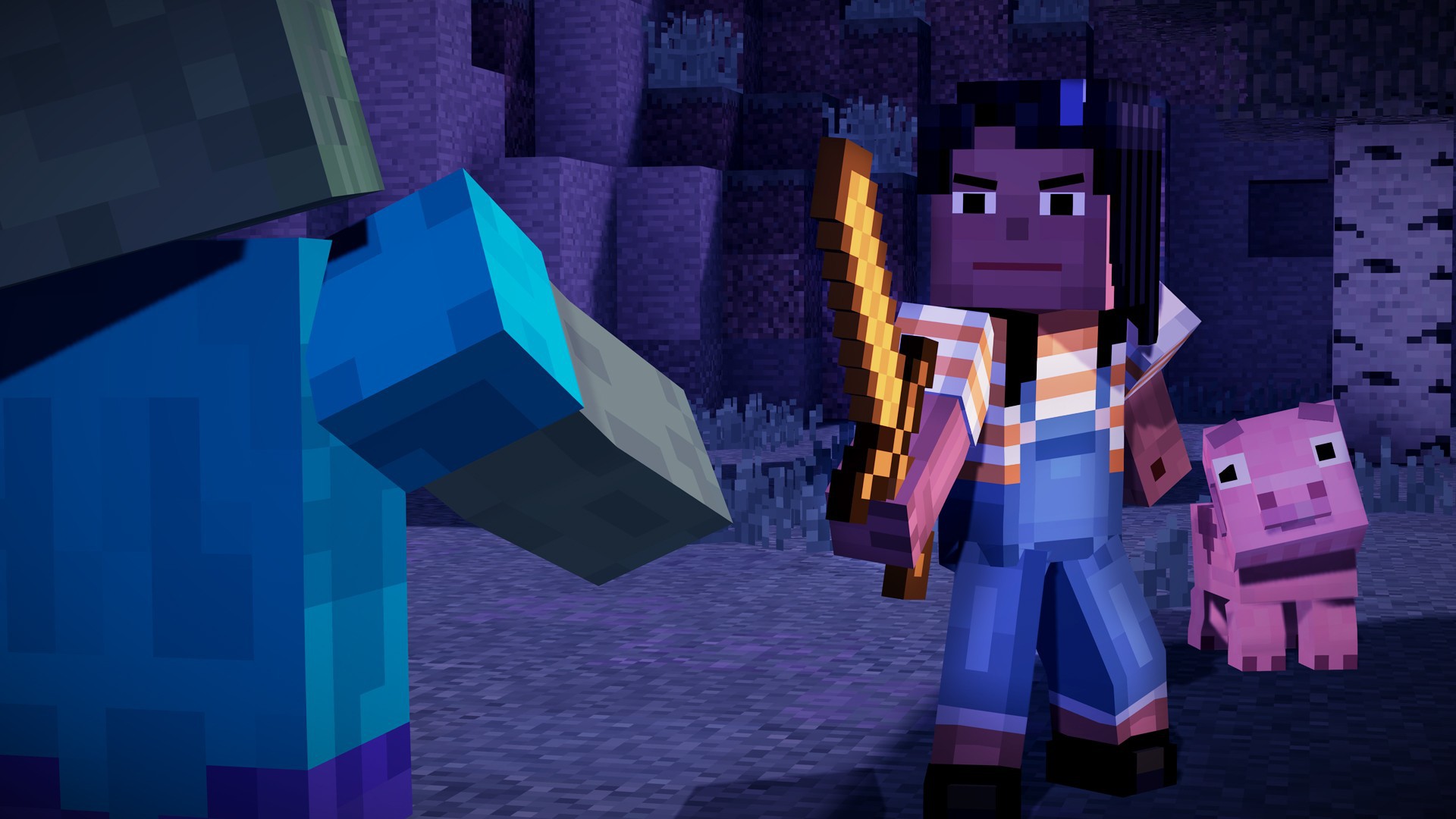 Игры майнкрафт мама. Minecraft: story Mode. Minecraft story Mode 1 эпизод. Minecraft story Mode 2015.