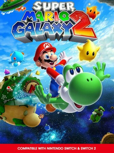 Super Mario Galaxy 2 - Switch & Switch 2 imagen de portada