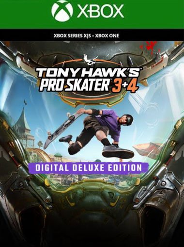 Tony Hawk's Pro Skater 3 + 4 Digital Deluxe Edition - Xbox One/Series X|S/Windows PC image de couverture